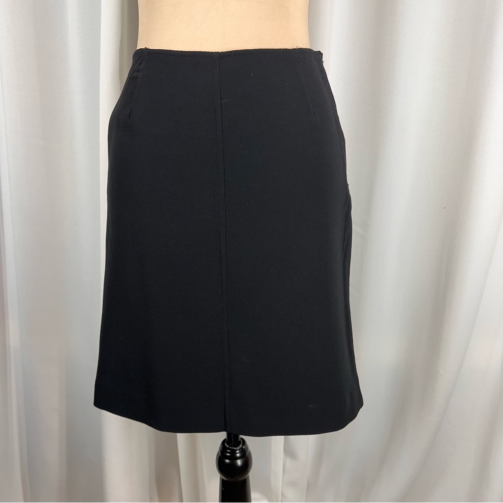 Piazza Sempione Pencil Skirt Luxury Italy 28” Waist Knee Length Hidden Side Zip‎